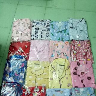 Combo 2bộ pijama dài dài 40-62kg