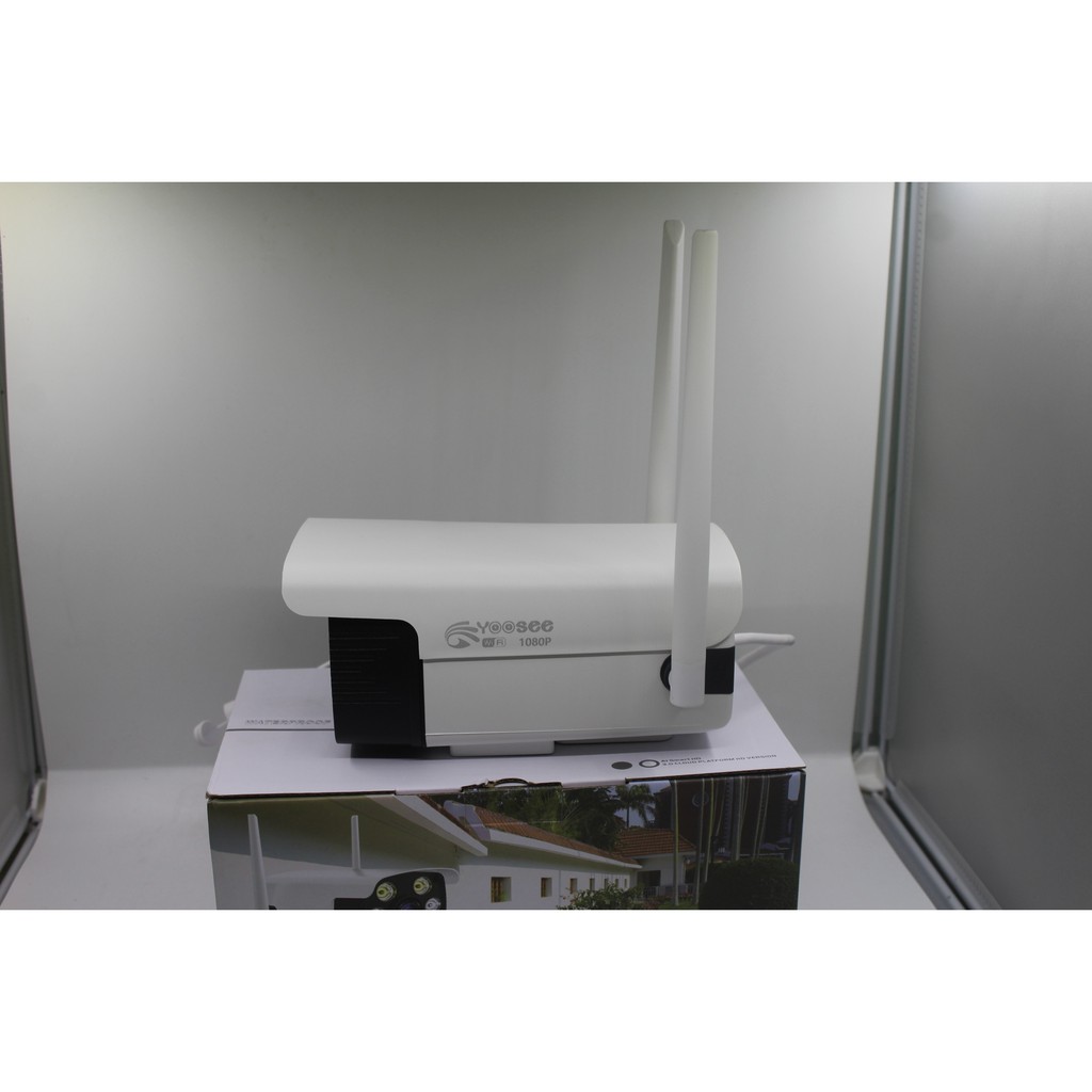 [Mã 11ELSALE hoàn 7% đơn 300K] Camera Lắp Ngoài Trời Vuông - Tích Hợp Đèn Led Chiếu Sáng | BigBuy360 - bigbuy360.vn