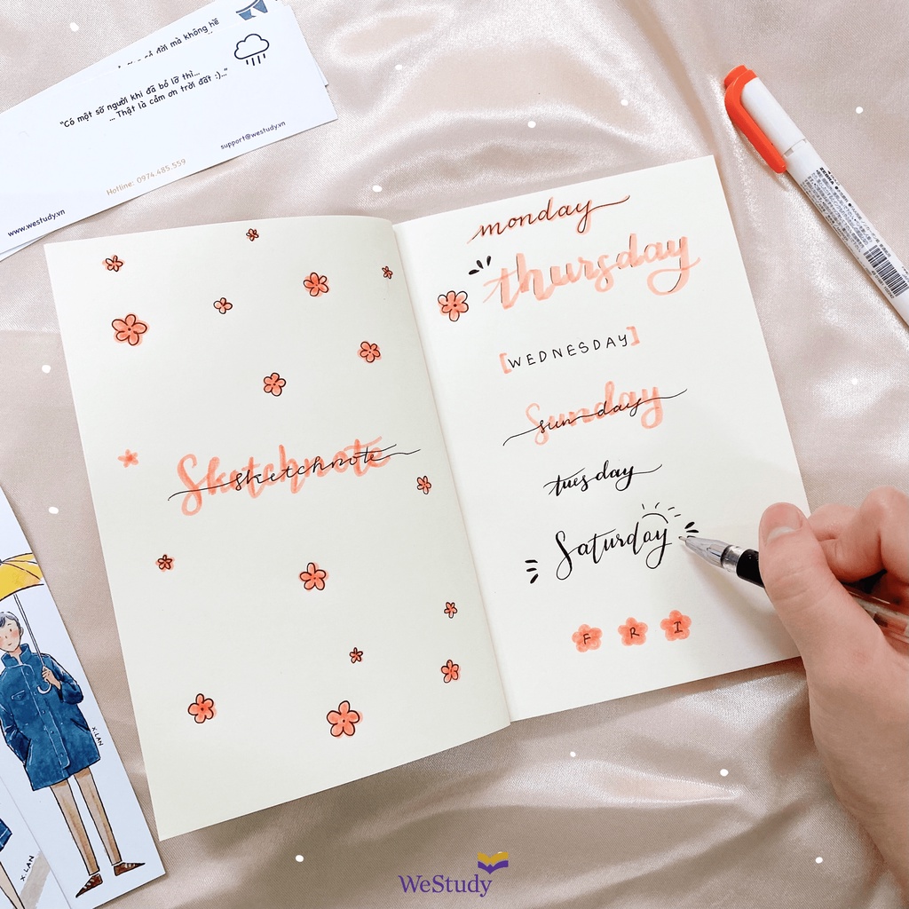 SỔ SKETCHNOTE size A5 - Giấy Kraft mịn, 160 trang