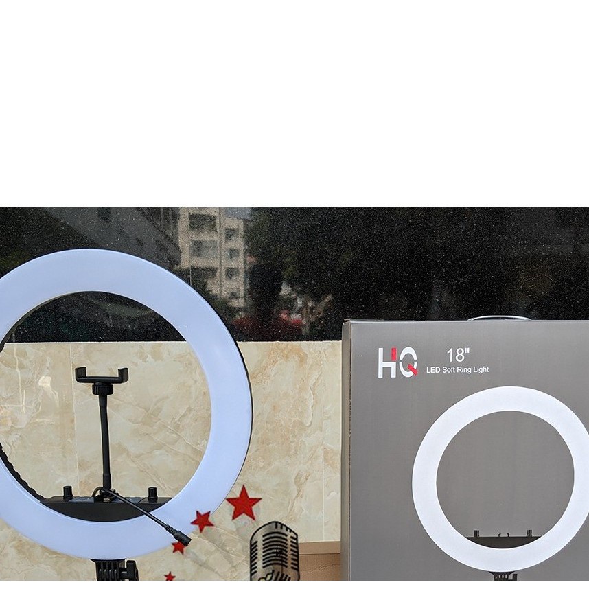Đèn Led Live Stream 45cm HQ18 kèm chân đèn 2m
