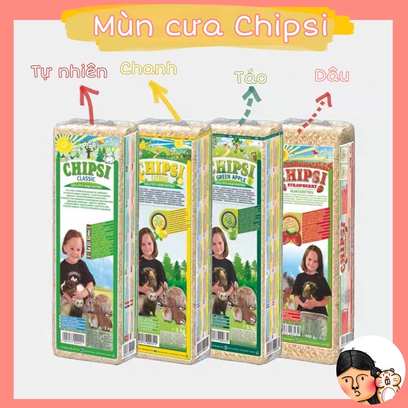 Mùn cưa Chipsi dành cho Hamster