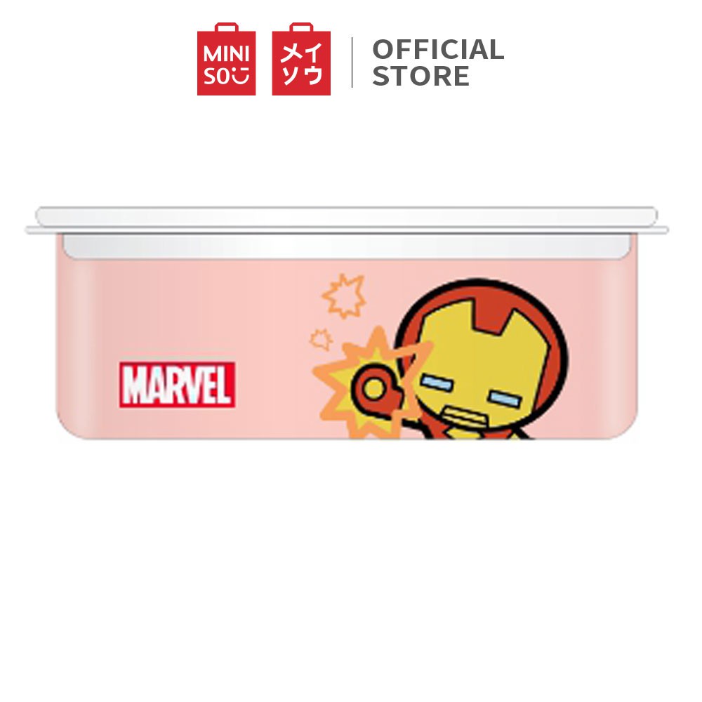 [Mã LIFECPMALL giảm 12% đơn 250K] Hộp nhựa bento Miniso in hình Marvel 950ml - Hàng chính hãng