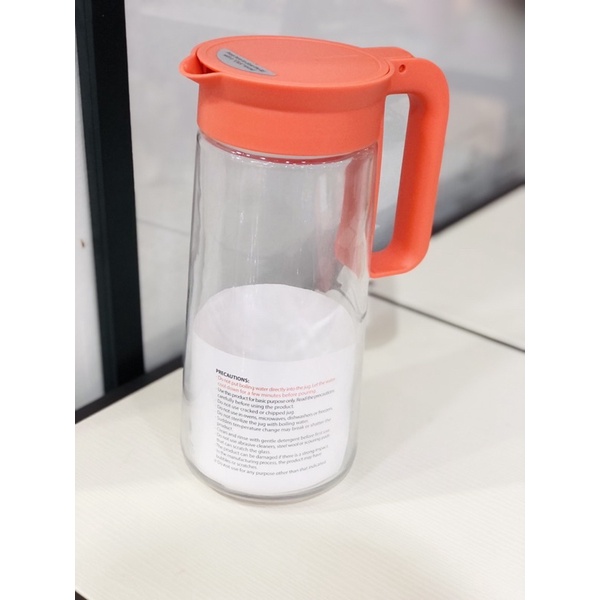 Bình nước thuỷ tinh có quai Lock&Lock 1,3L