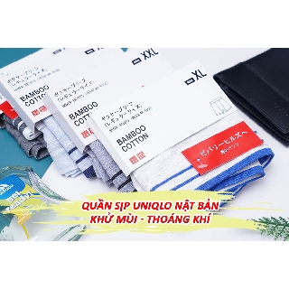 [Hộp 3 cái] - Quần Sịp Sợi Tre Uniqlo Chính hãng Nhật Bản