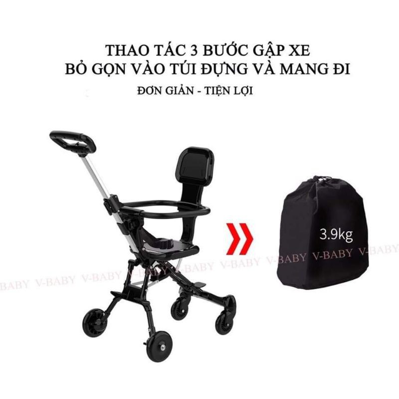 XE ĐẨY CAO CẤP GẤP GỌN