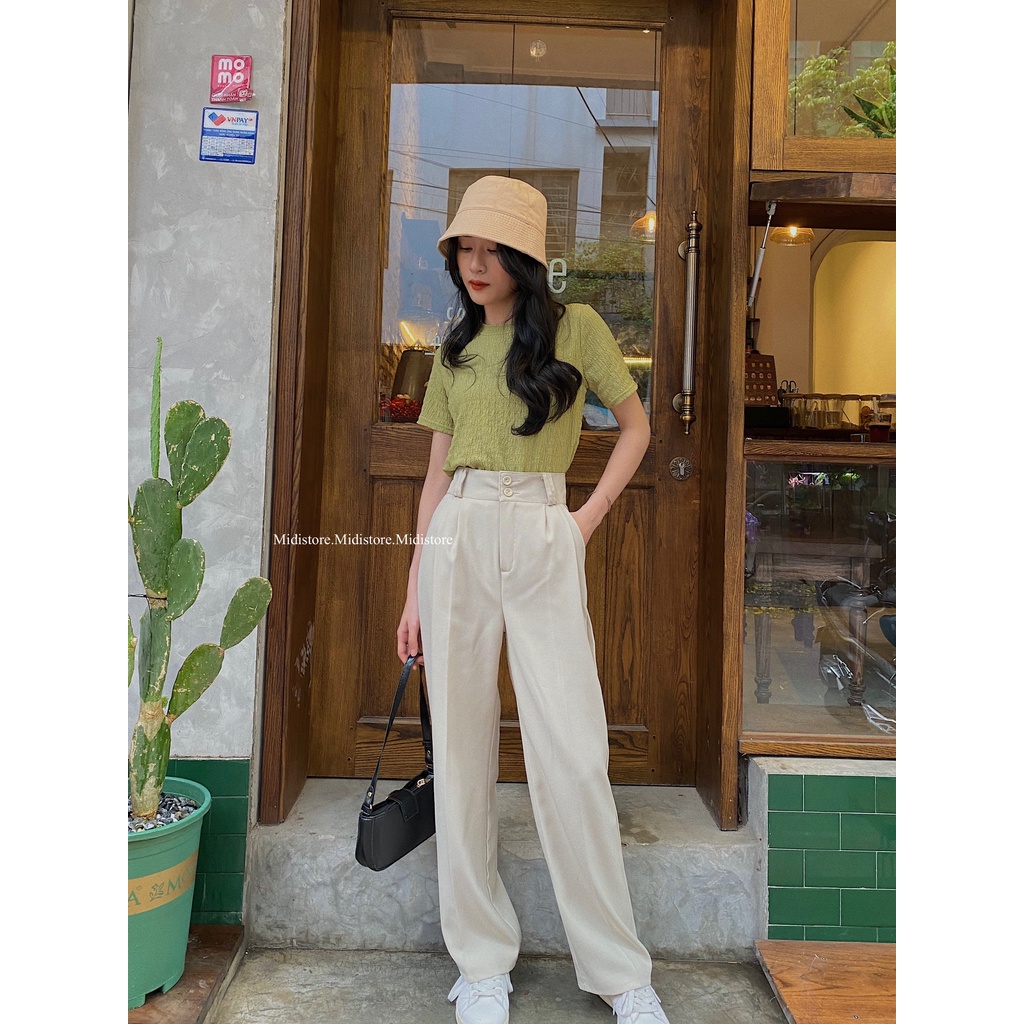 Quần Cullotes  cúc Big