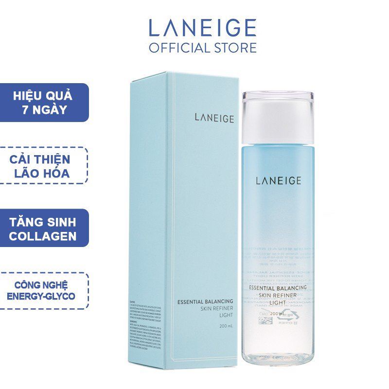 Nước cân bằng da Laneige