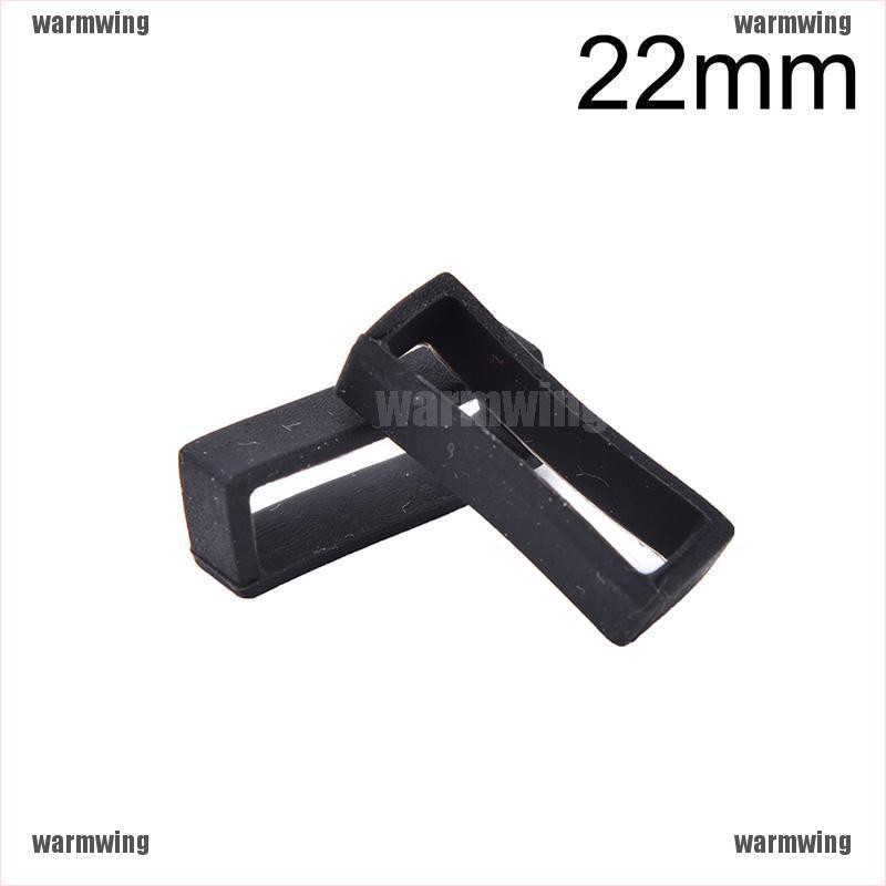 Bộ 2 Dây Đeo Đồng Hồ Bằng Cao Su Silicone 14mm-26mm