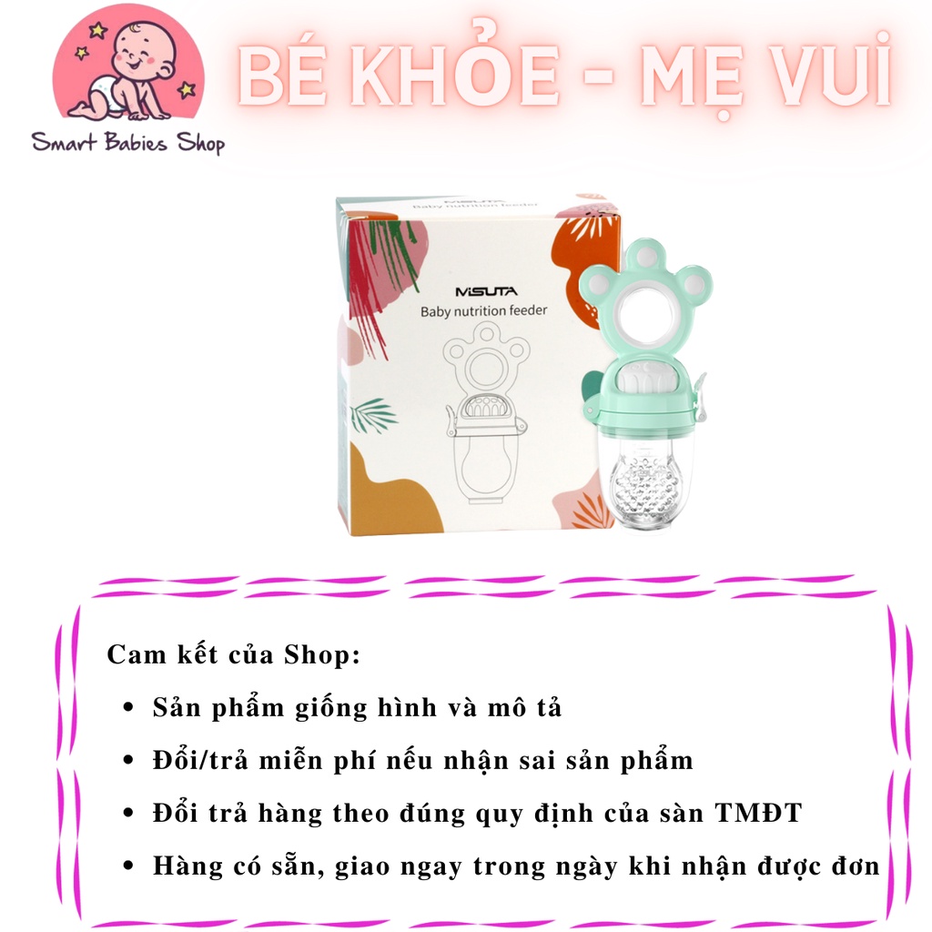 Túi nhai ăn dặm, túi tập nhai cho bé