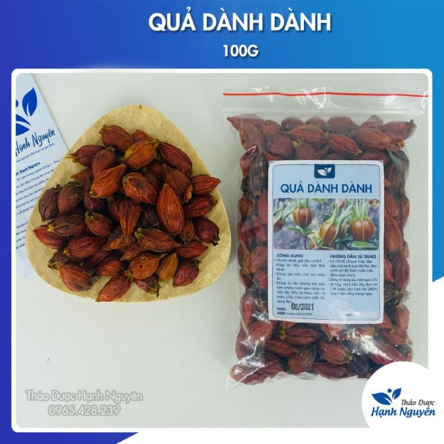 Quả Dành Dành 100g Dành Dành Tạo Màu Vàng