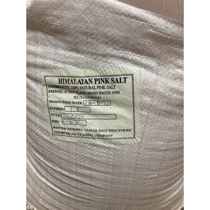 1kg Muối Hồng Himalaya  nhập khẩu Pakistan