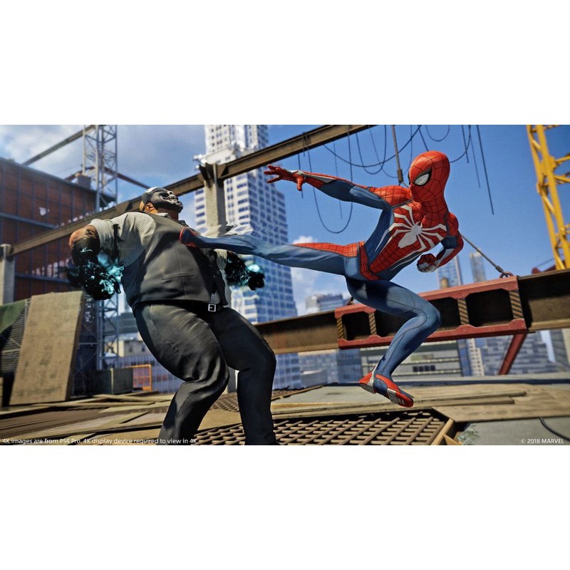 Đĩa game ps4 Spider man Game Of The Year