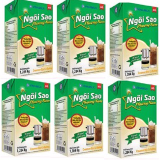 COMBO 6 HỘP SỮA ĐẶC NGÔI SAO PHƯƠNG NAM XANH LÁ - HỘP 1284G
