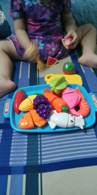 Đồ Chơi Nhà Bếp Cắt Tôm Cua Cá 🦐🦀 còn hình 7-8