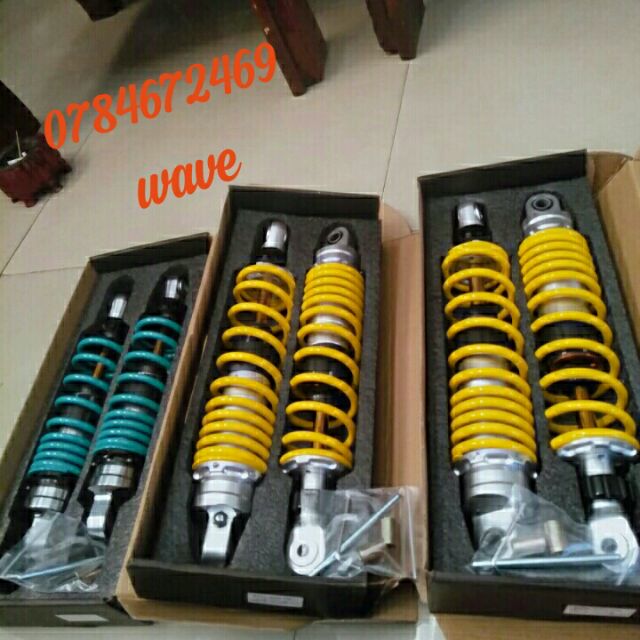 CẶP PHUỘC DÀNH RIÊNG CHO WAVE NHÚNG CỰC ÊM CỰC ĐÃ GỒM CÓ HAI MÀU VÀNG VÀ XANH SẢN PHẨM NHƯ HÌNH GẮN NHƯ ZIN