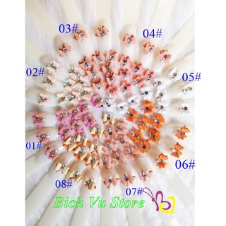 Hoa bột nỗi 4D | 2 cái/21k gắn móng nail