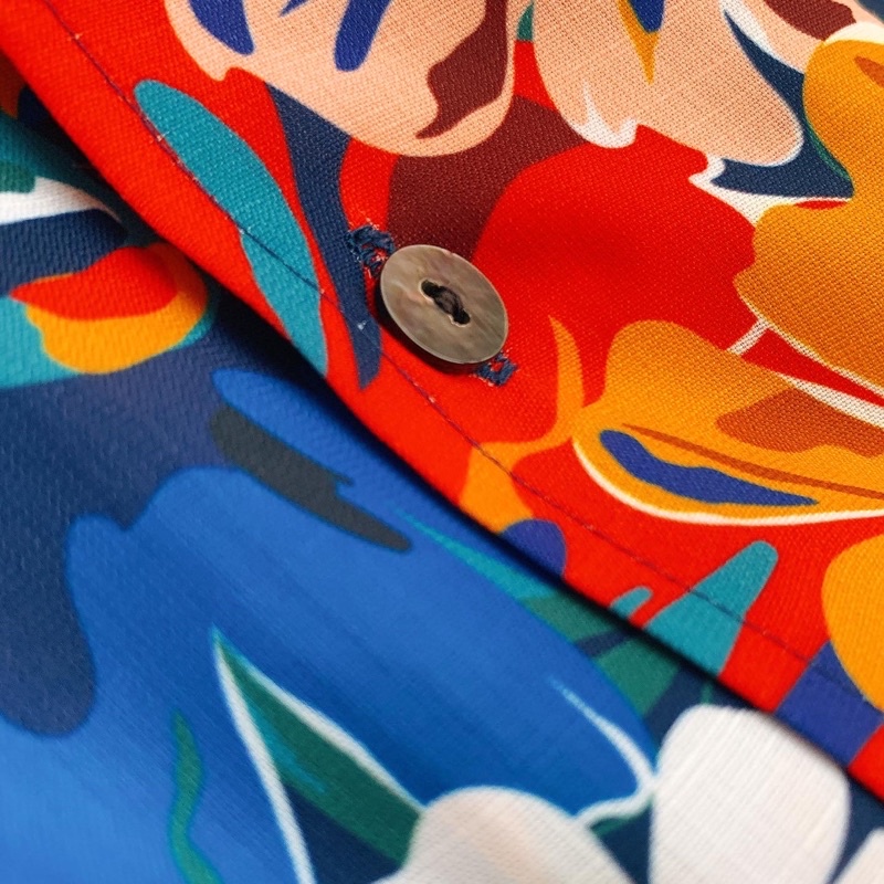 CHINLIKE-FLOWER SHIRT-Áo sơmi mùa Hè