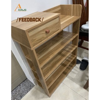 Tủ giày/ kệ giày gỗ công nghiệp 5 tầng mini, nhỏ gọn (TG-08)