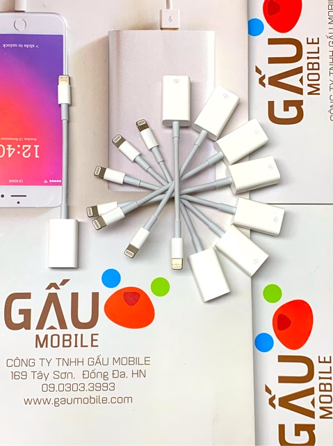 [Chính hãng] Cáp chuyển đổi Lightning to USB Camera Adapter Apple