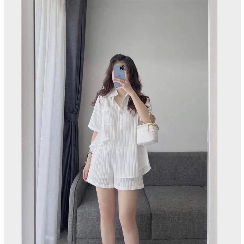 SET BỘ ĐŨI NHĂN BASIC PHONG CÁCH HÀN QUỐC (kèm ảnh thật +video shop quay)