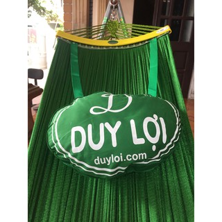 Combo Khung Võng Ngọc Hoàng Thép Sơn Tĩnh Điện + Lưới Võng Duy Lợi