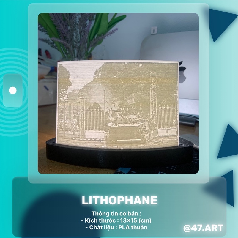Ảnh phản sáng 3D theo yêu cầu Lithophane, trang trí, DECOR PHÒNG - Lithophane custom