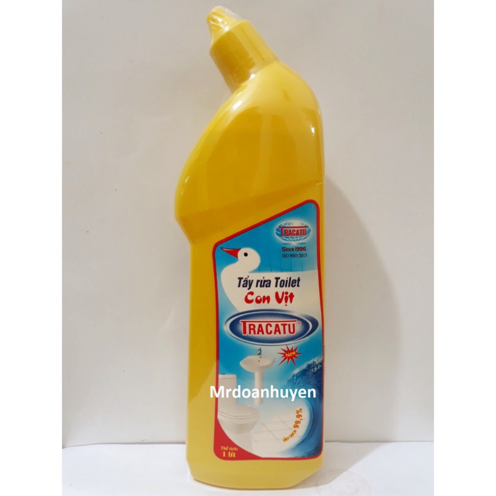 1 chai tẩy bồn cầu con vịt vàng, chai tẩy nhà vệ sinh 500ml