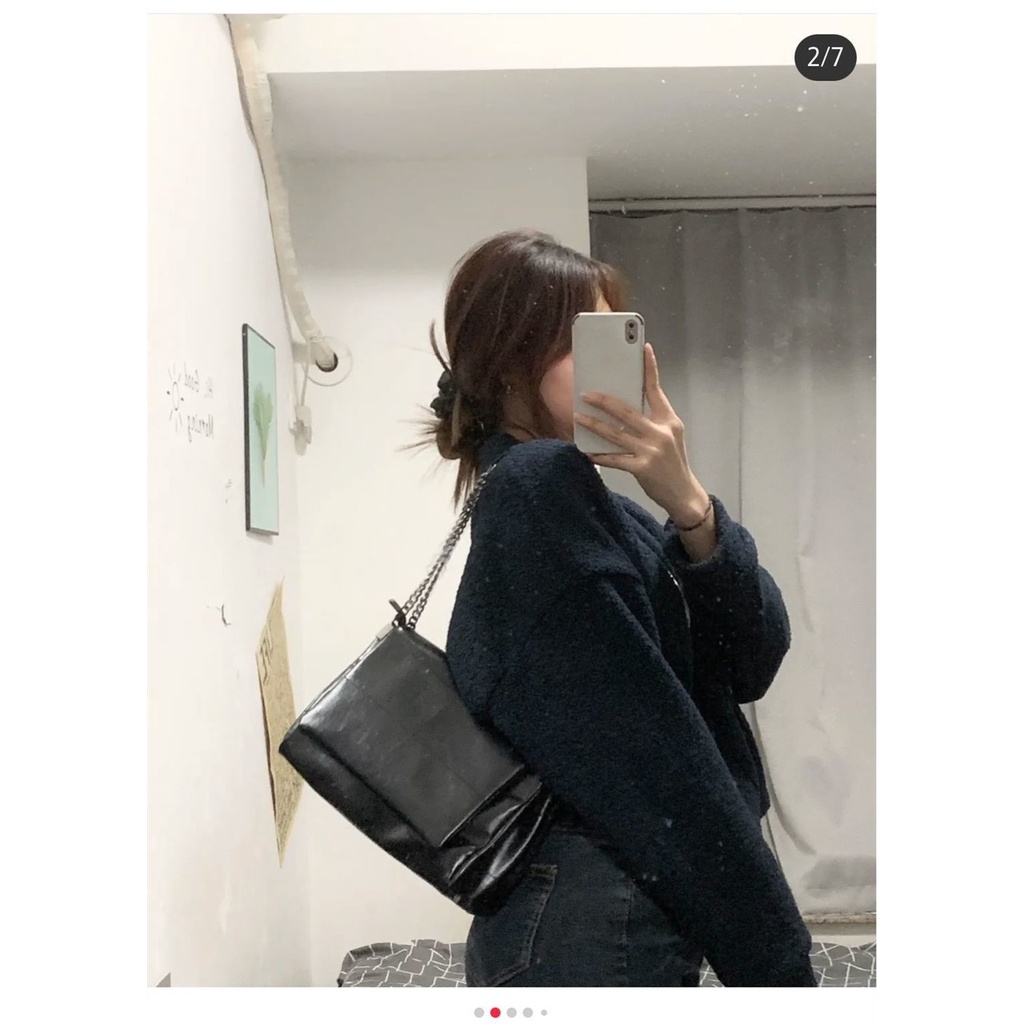 Áo khoác nữ dáng rộng thời trang phong cách Hàn Quốc