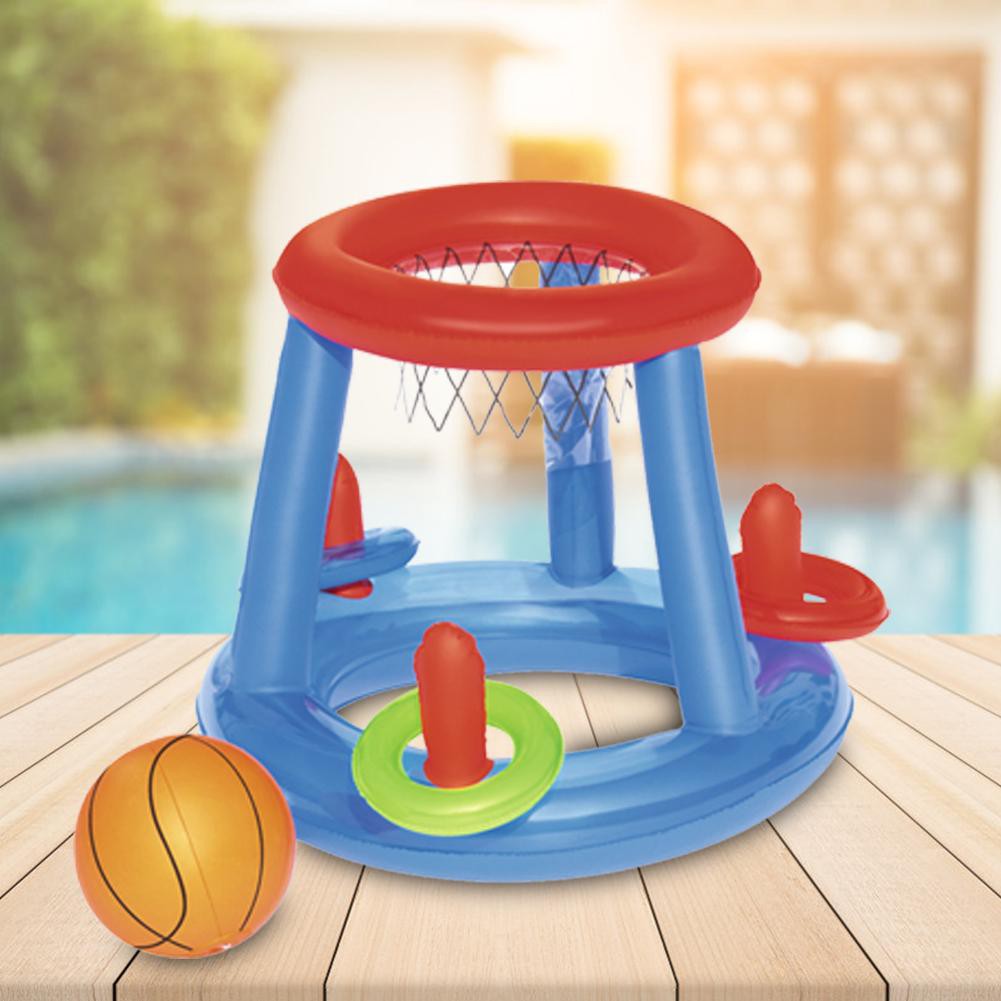 Bộ đồ chơi bóng rổ bằng nhựa PVC cho trẻ em và người lớn