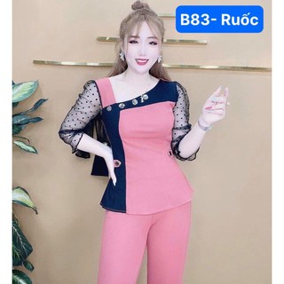 ❤️Set bộ thun cát hàn B83(full màu)