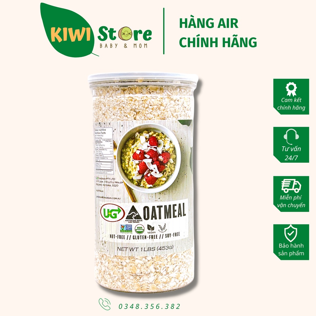 Yến mạch hũ Oatmeal 453gr