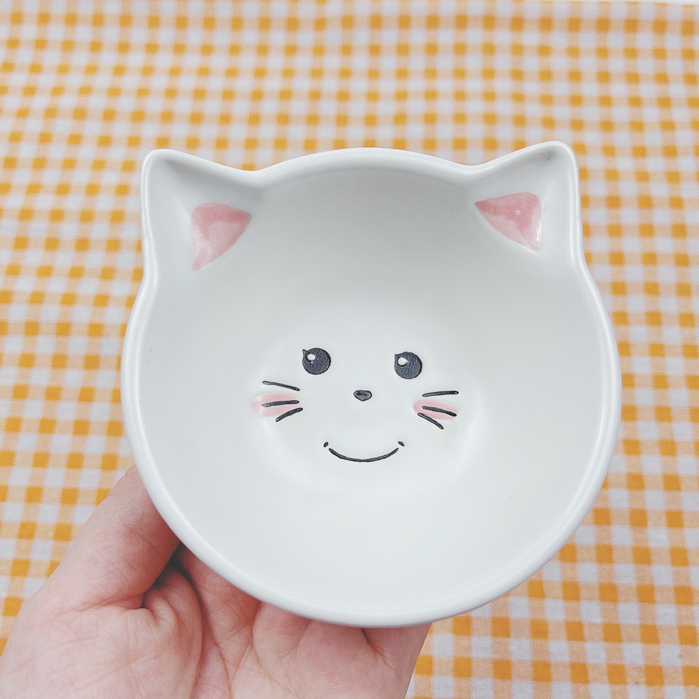 Bát Sứ Ăn Dặm Kiểu Nhật Mini 80 - 150ml Hình Thú Đáng Yêu Cho Bé - Bát Đựng Gia Vị Chấm Nhà Bếp Hình Cute
