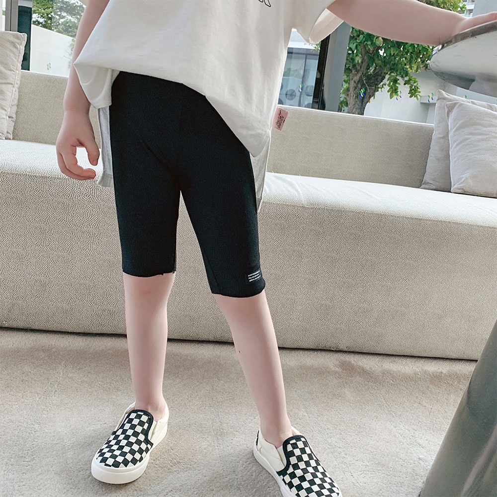 Quần legging BEAR LEADER dáng lửng co giãn nhiều màu sắc cho bé