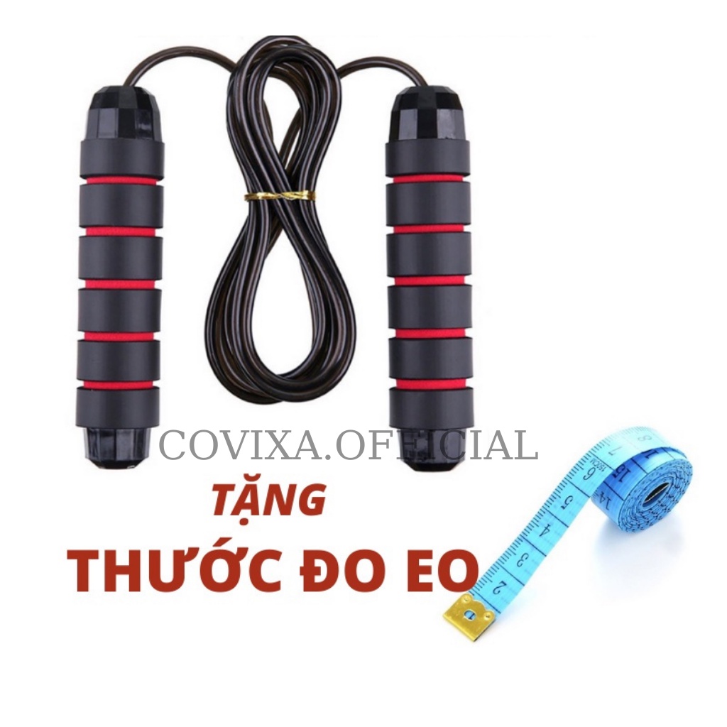 Dây nhảy giảm cân tập thể dục tại nhà, dây nhảy lõi thép Covixa22.official