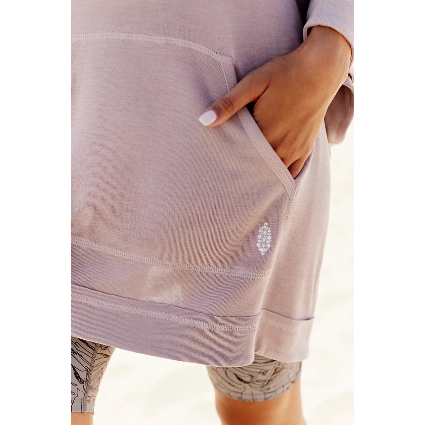 Hàng dư xịn - Áo hoodie oversized nữ dáng boho Fr33 P3ople xuất khẩu