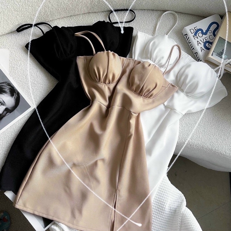 🖤 ĐẦM 2D BASIC XẺ ĐÙI