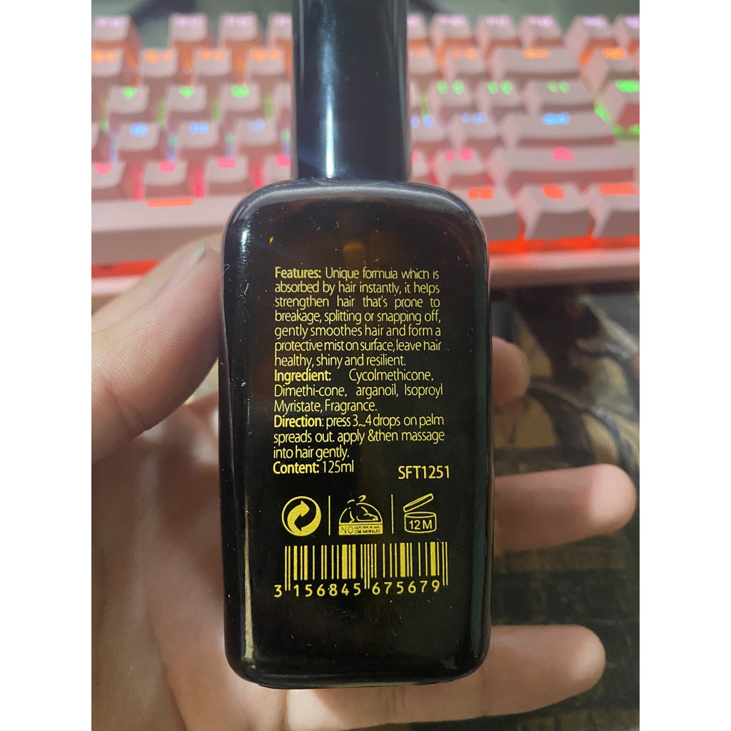 Tinh dầu dưỡng tóc Aurane 125ml hỗ trợ tái tạo cho mái tóc bóng mượt | BigBuy360 - bigbuy360.vn