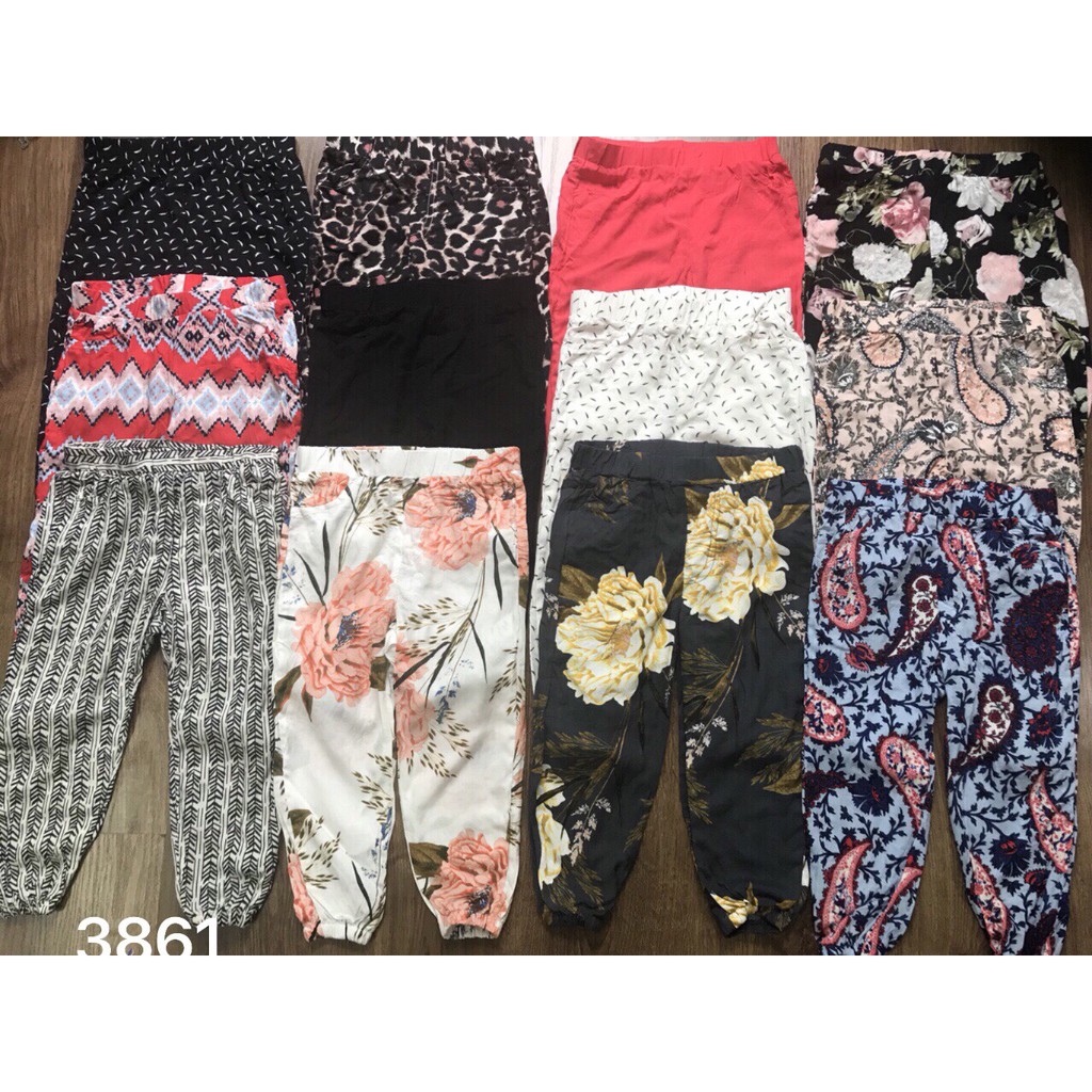 Quần dài H&M họa tiết 13-16kg