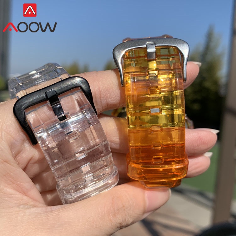 Dây Đeo Thay Thế Bằng Nhựa Trong Suốt Cho Đồng Hồ Casio G-SHOCK DW5600 GW-5610