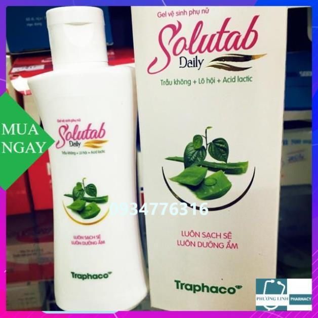 Gel Vệ Sinh Phụ Nữ Solutab Daily 100ml