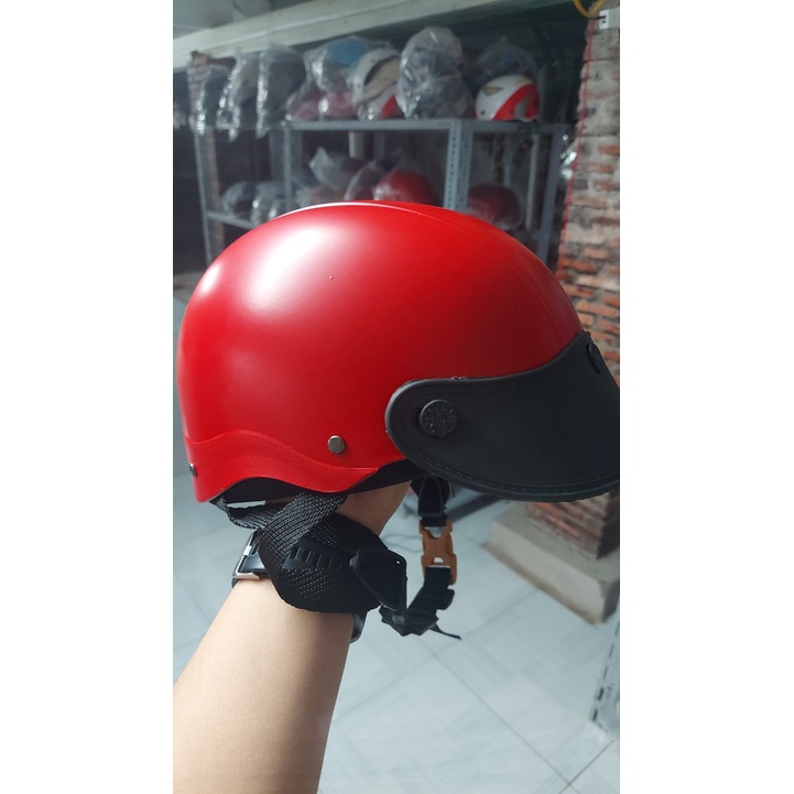 Nón bảo hiểm giống nón sơn, mũ bảo hiểm thời trang nam nữ nhiều màu sắc, size phổ thông