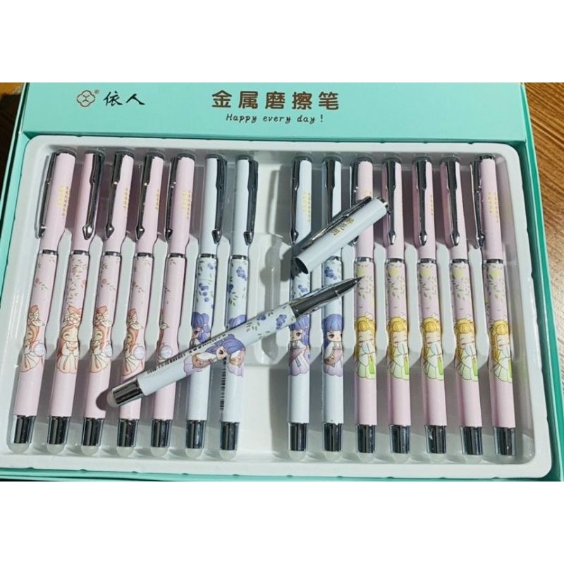 Bút máy tẩy xoá được thân nhỏ ngòi kim tinh thanh đậm