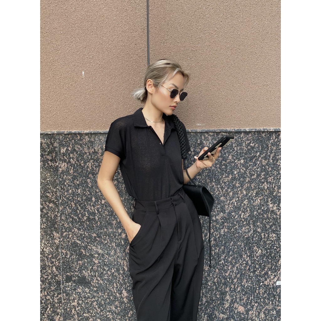 Áo thun cổ gập WILLOW TOP