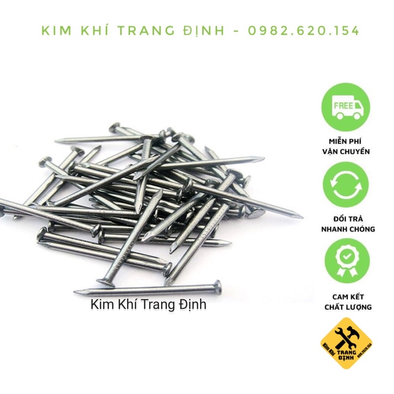 ĐINH THÉP ĐÓNG TƯỜNG NHIỀU SIZE (100g)