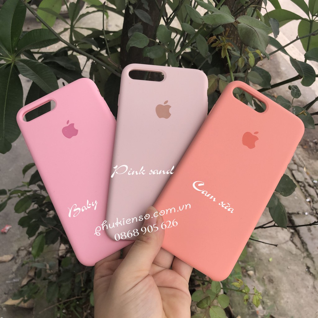 Ốp lưng iphone chống bẩn phone 5/5s/6/6s/6plus/6splus/7/8/7plus/8plus/x/xs/xs max/11/11pro max/12/12pro max Hồng Anh