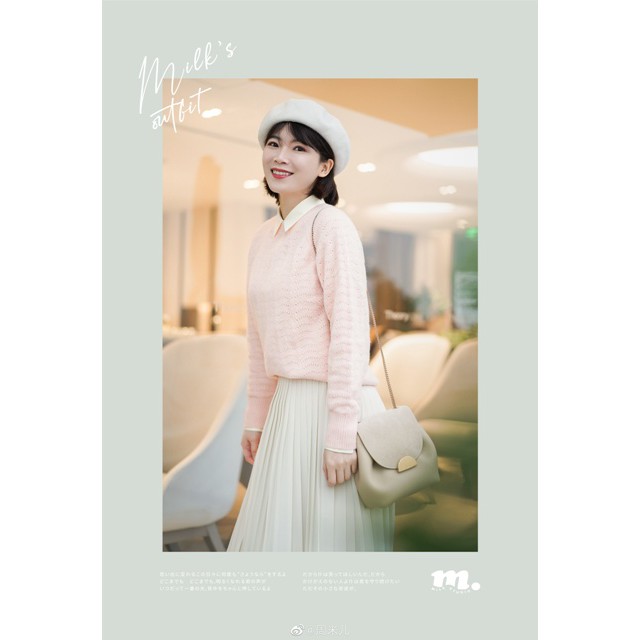 (UNIQLO chính hãng Nhật) Áo len nữ Souffle Yarn cổ tròn đan hoạ tiết | BigBuy360 - bigbuy360.vn