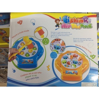Hộp đồ chơi câu cá - Đập chuột