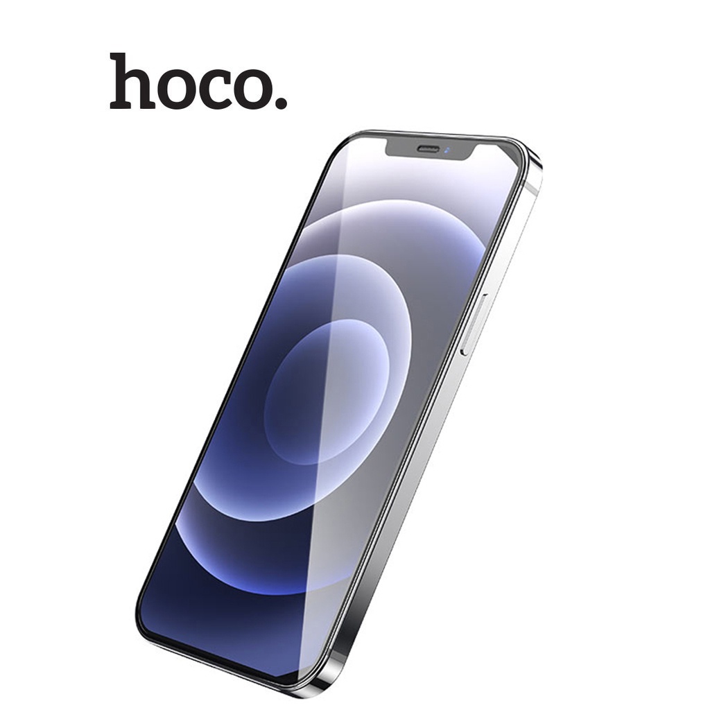 Kính cường lực Hoco G5 full màn hình trong suốt độ cứng 9H chống bám vân tay cho iPhone 12 Mini