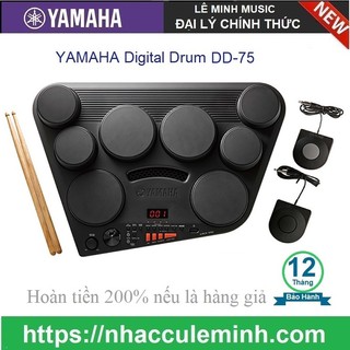 Trống điện tử Yamaha DD 75 chính hãng bảo hành toàn quốc