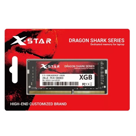 Ram Laptop DDR4L XSTAR 8GB bus 2666 bảo hành chính hãng 36 tháng